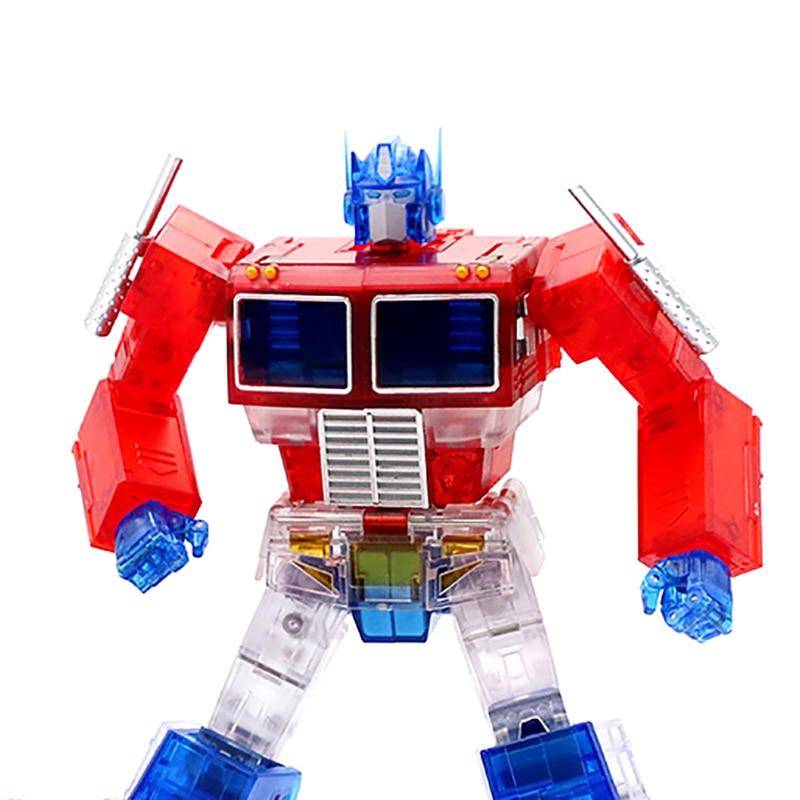 Transform Element  Translucent Transformation Action Figure Toy Op Commander Model Ko Ls13 Deformation Car Robot Figma