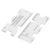 2Pcs Patch‑Work Ruler Mini Household Sewing Machine Template Clothing Measure Draw Stitch