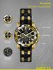 Invicta 22340 Quartz Casual Watch with Stainless Steel and Silicone Black "Pro Diver" Men's Finish