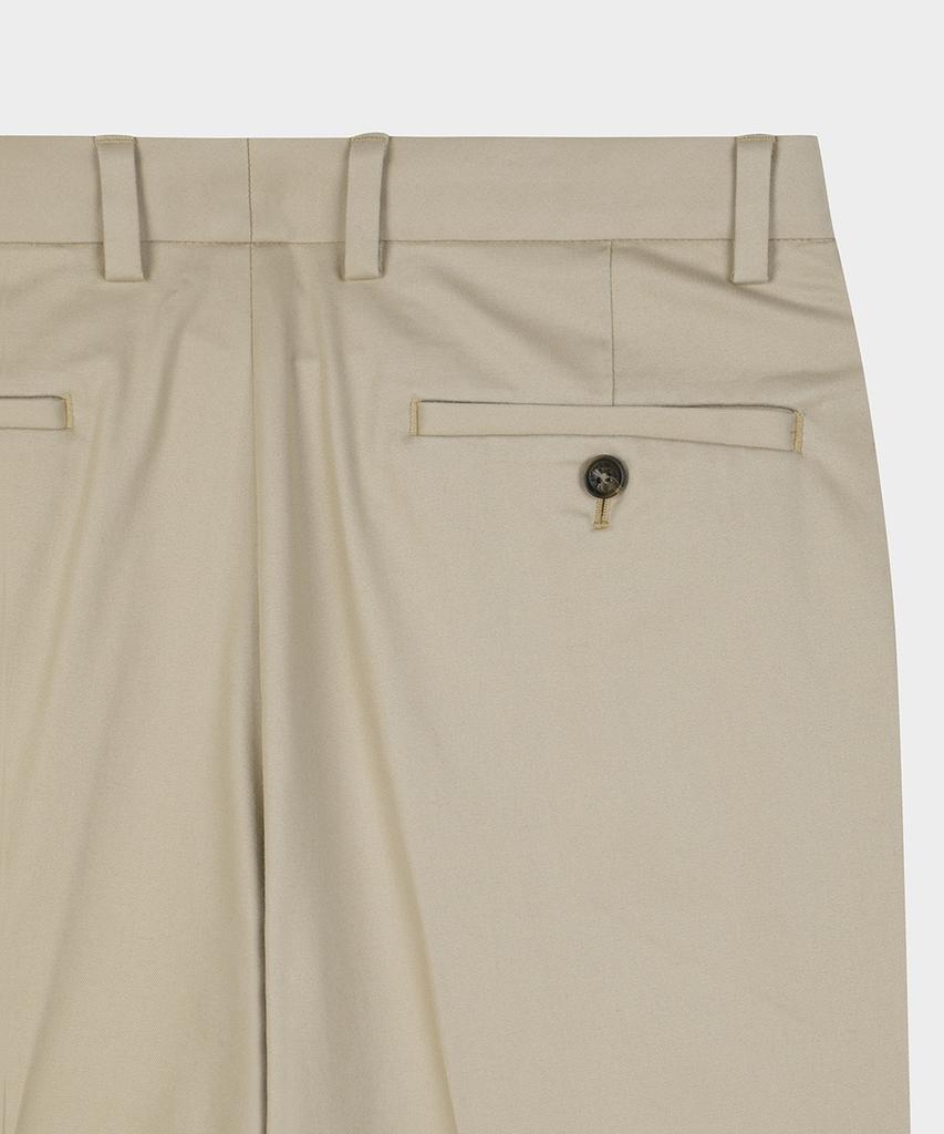 BROOKS BROTHERS Slim Fit Cotton Stretch Advantage Chino (British Khaki) (Bbpcmfz501)