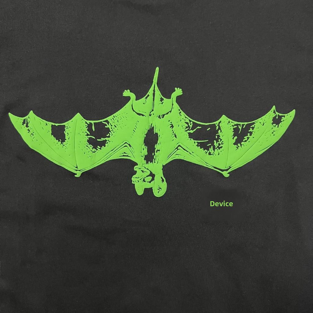2024 Osbatt Bat Foam Print Cotton Couple T-Shirts