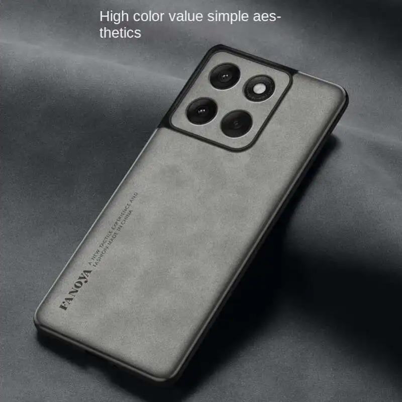 Einfache Lederhülle für Motorola Signature Edge70 Pro Fusion+ Ultra G87 G77 G67 G57 G47 G37 G17 Power Stoßfeste Schutzhülle