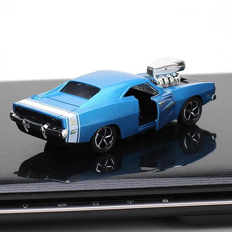 1/36 Dodge Classic Car Alloy Model Car Model Jewelry Metal Return Toy Gift Ornaments