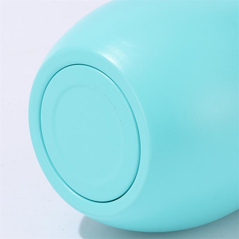 12oz Insulated Eggshell Stainless Steel Wine Glass (U-Shaped, Large Belly)