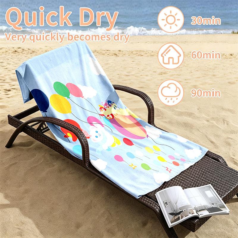 Badanamu Beach towels also serve as bath towels summer essential a musthave for the outdoors the beach and the pool