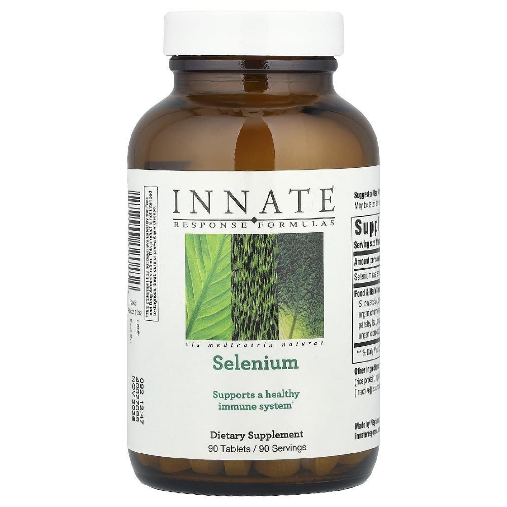 Selenium Inate Selenium Spinach Ginger Turmeric Herb Extract Tablets 90 Tablets
