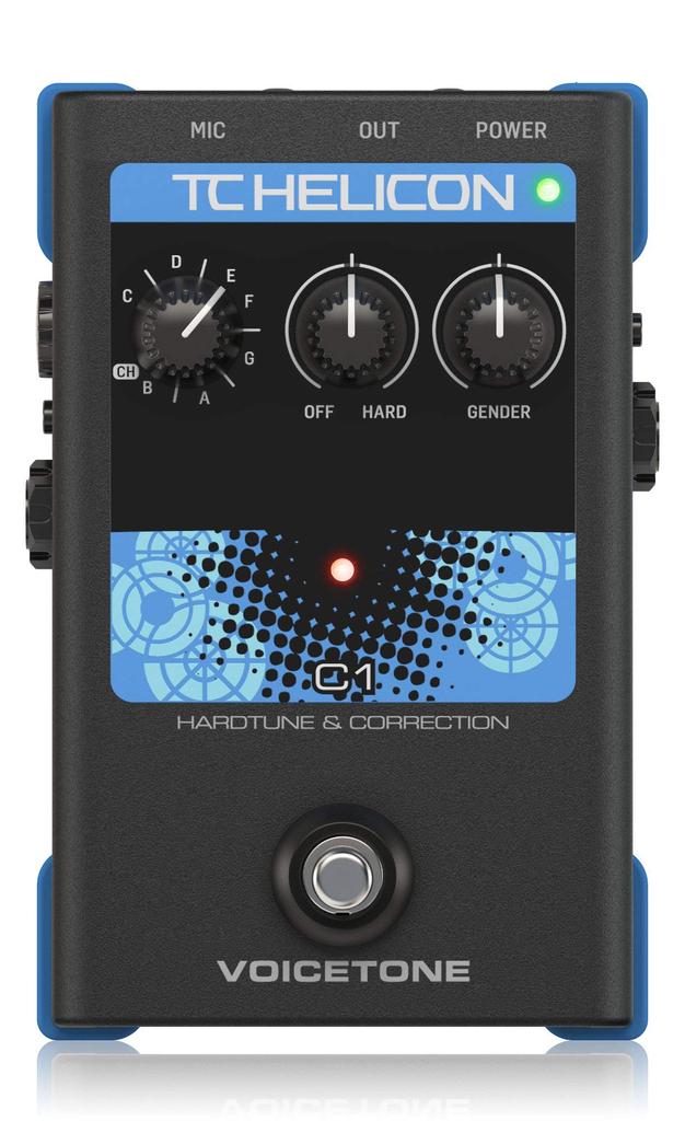 TC Helicon VOICETONE C1 Vocal Processor Pedal
