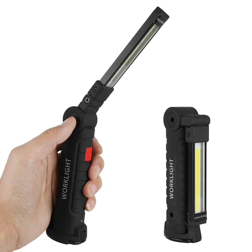 USB Charging Foldable COB Work Light LED Working Lamp with Magnet for Camping Emergency Large