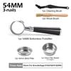 54MM Coffee Bottomless Portafilter For Sage Breville 870 878 880 Replacement Filter Basket Espresso Accessory Barista Tool