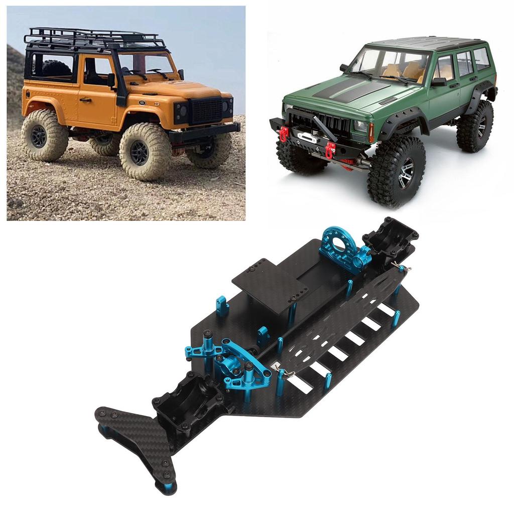 RC Car Carbon Fiber Chassis Rugged Remote Control Car Bottom Plate Board for TAMIYA TT02B