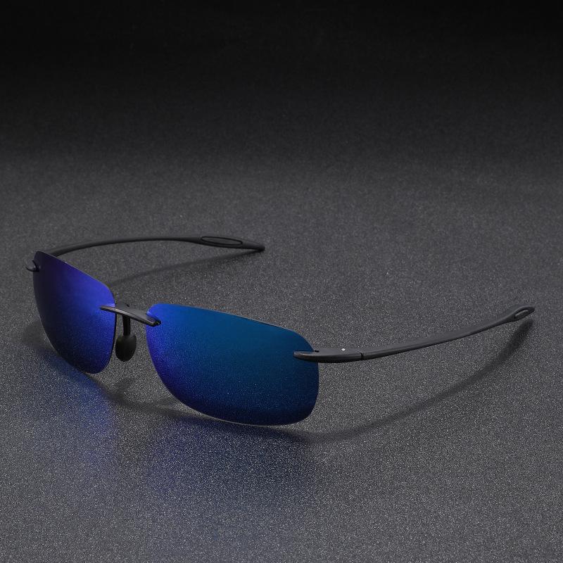 Ultralight TR90 TAC Polarized Frameless Cycling Sunglasses for Men & Women