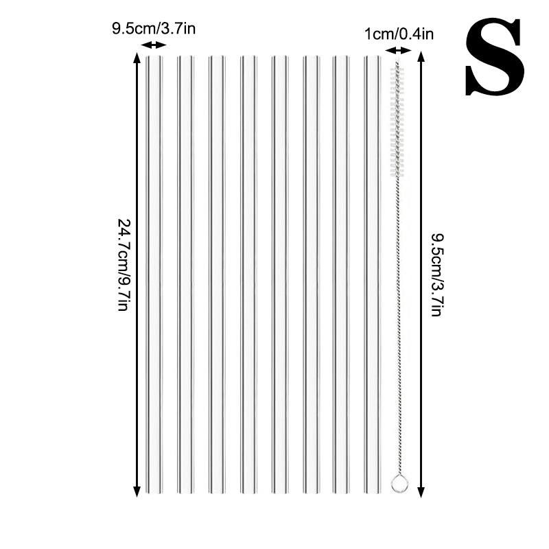 

6 шт. сменных трубочек, совместимых со стаканом Stanley 40 унций, пластиковый прозрачный многоразовый стакан для путешествий, набор трубочек для льда S