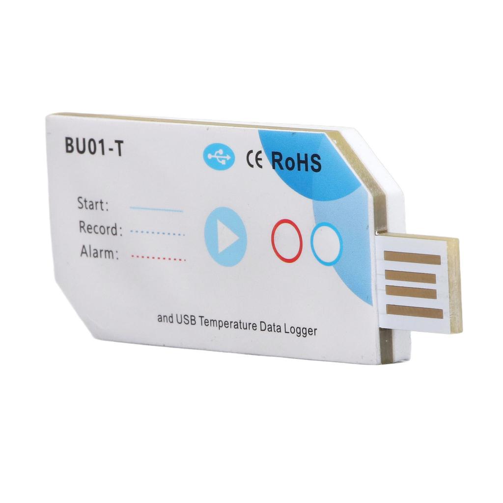 USB Temperature Humidity Data Logger BT 32000 Points Cover 120days PDF Report Disposable Temp