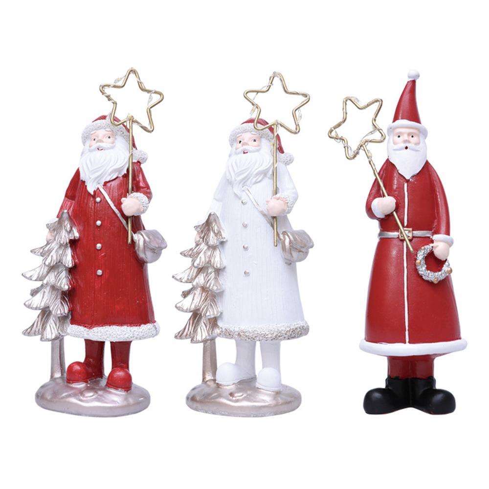 Christmas night lights, Santa Claus ornaments, resin crafts, creative home desktop gifts, Christmas gift, Stocking stuffers