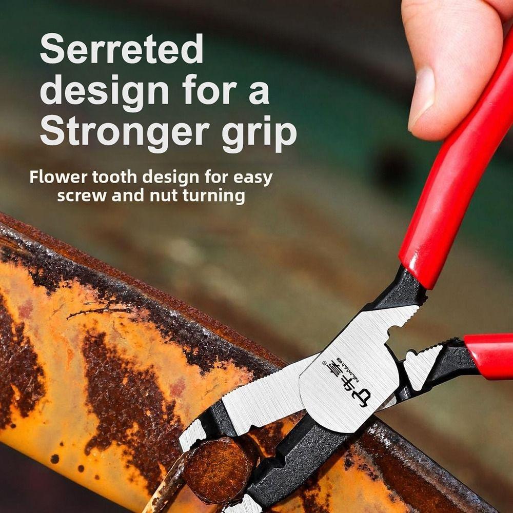 Quickly Remove Slip-tooth Screw Pliers Chrome Vanadium Steel Slip-joint Screw Pliers Home Repairs