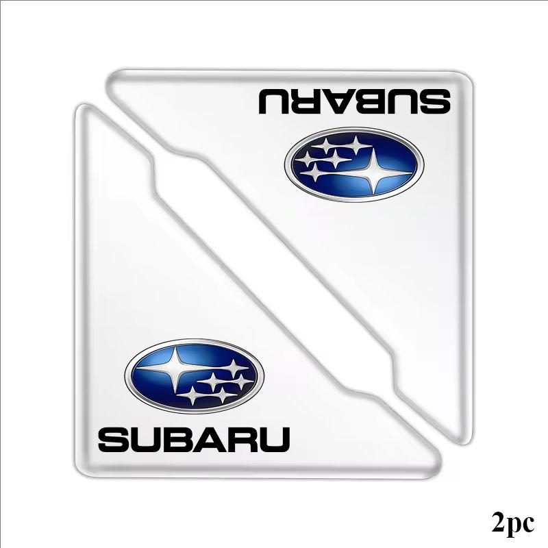 Anti-collision and anti-scratch stickers for car door corners For Subaru Forester impreza Outback Legacy Tribecacar WRC XV Car Z14