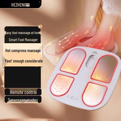 HEZHENG Automatic Foot Massager with Heat & Remote Control CN Plug (adapter Included)