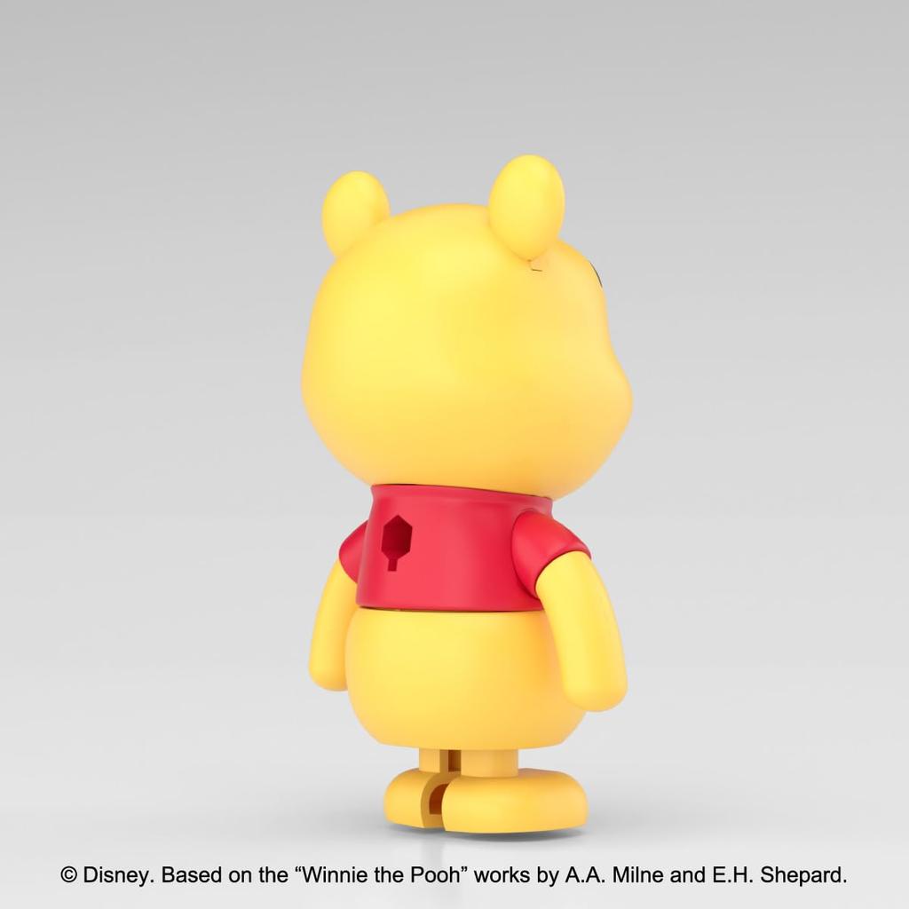 Aoshima Bunka Kyozai Rakupla Tokotoko Winnie the Pooh Plastic Model Kit Co., Ltd. No. DP-13 (Pooh) Pre-colored