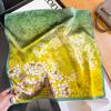 1116 New Silk Scarves, Youthful, Chic, Fashionable Small Square Scarves, Printed Elegant and Versatile, Mulberry Silk Scarves Wholesale