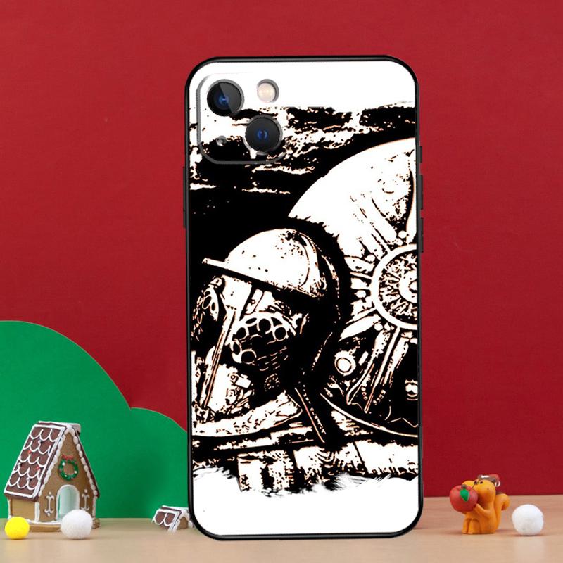 Spartan Case For iPhone 15 12 14 Pro Max 11 13 Mini Plus XR X XS Max Phone Back Cover