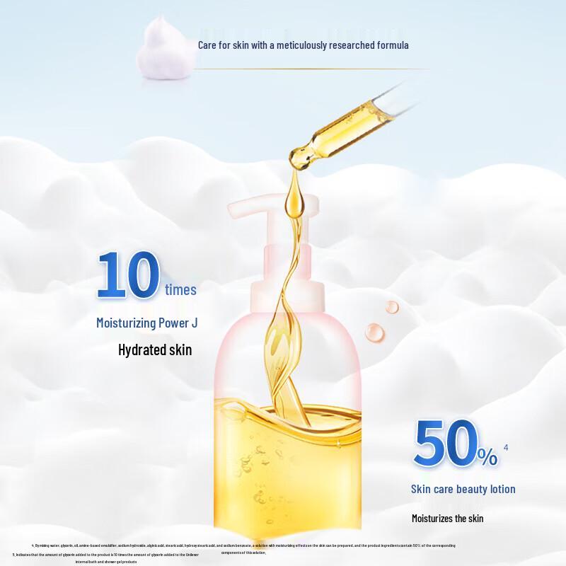 Dove Sweet Milk Scent Moisturizing Foam Body Wash