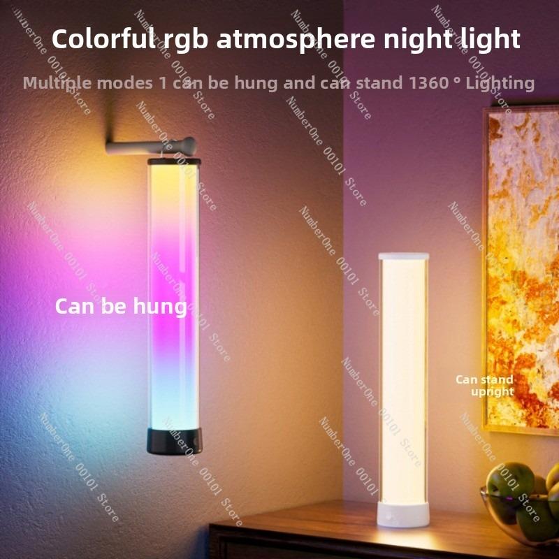 Smart bluetooth dimming color dimming 3600mA battery charging desk lamp