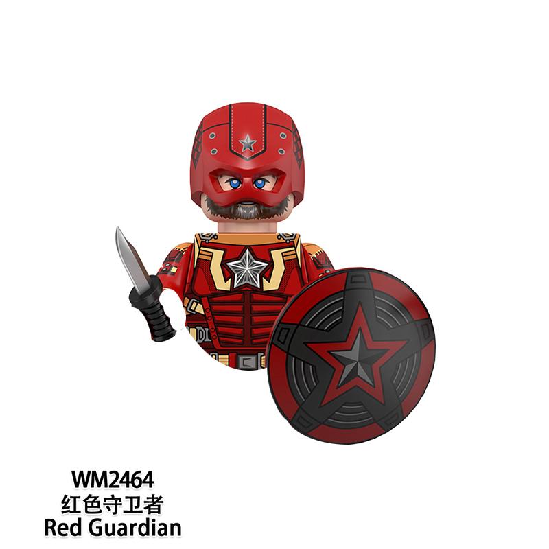 Thunderbolts Black Widow Building Blocks Daredevil  Bricks Taskmaster For Toys Gifts Children Mini Action Figures Party GIFTS