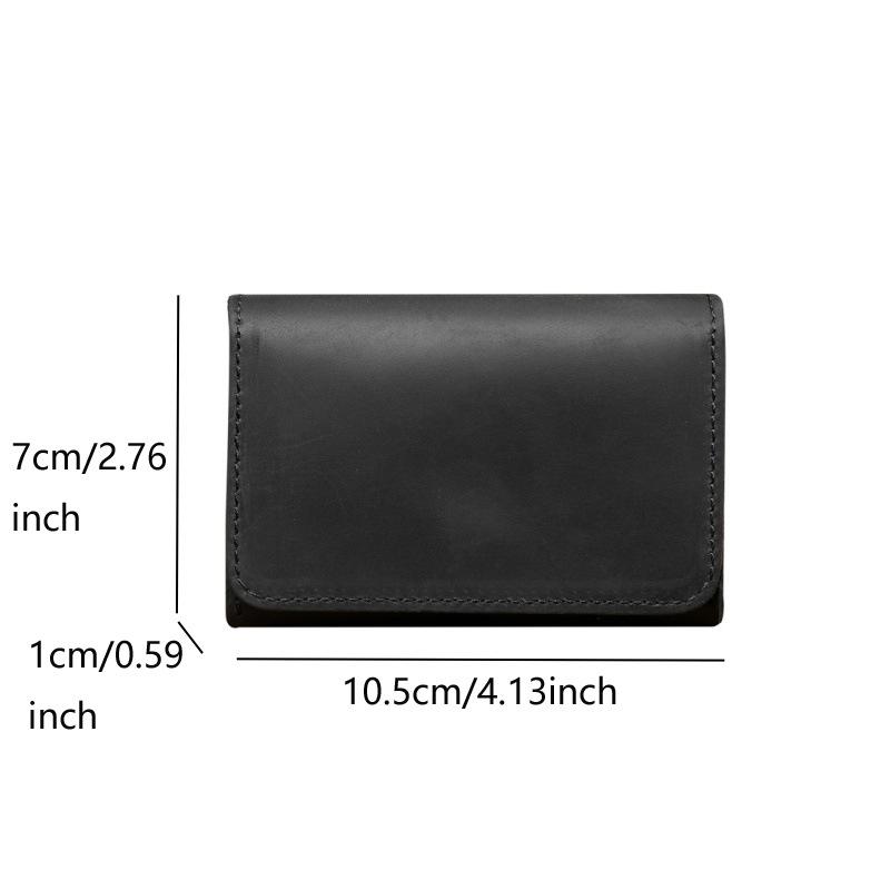 1151 Unisex Large Capacity Thickened Wallet with Extra Girth for Cards and Driver's License