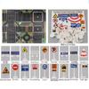 Mats Road Carpet Playmat City Parking Lot Roadmap Climbing Mats Toys DIY Traffic Road Signs