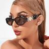Fashion Vintage Small Rectangle Sunglasses Women Men Retro Lens Gradient Square UV400 Glasses Unisex
