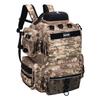 Zaino da Pesca Goture da 45L ad Ampia Capacità, Borsa da Pesca Impermeabile con 4 Scatole porta Attrezzi, Porta Canne per Attrezzatura da Pesca, Regalo per Uomini