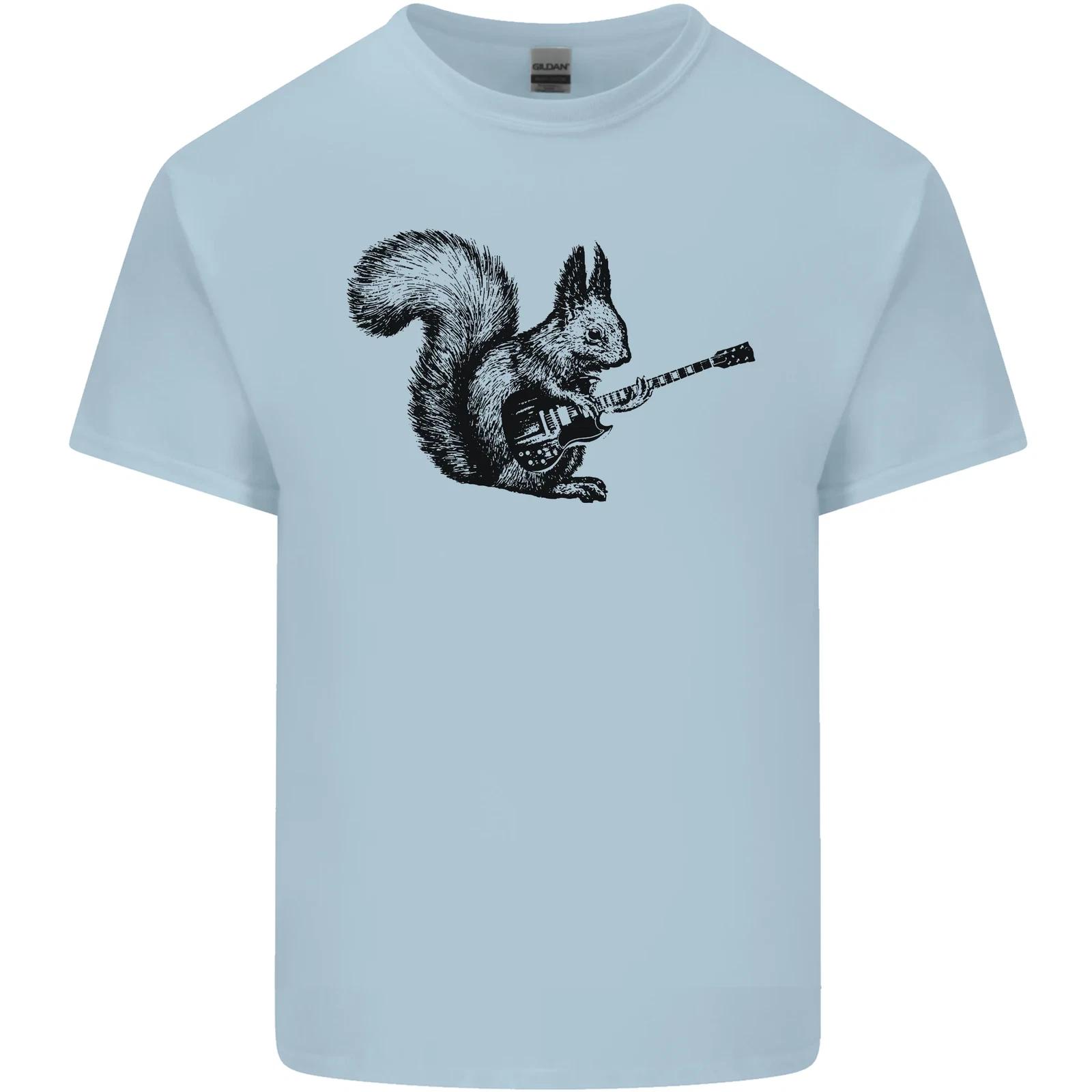 A Squirrel Playing the Guitar Kids T-Shirt Childrens L
