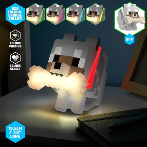 

Офіційно ліцензований нічник Minecraft Вовк