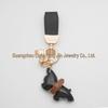 Exquisite French Bulldog Puppy Lanyard Keychain Pendant - Perfect Couple Gift