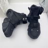 Fashion High Tops New Fashion Designer Men's Lace Up Thick Bottom Causal Shoes Flats Male Walking Sneakers Zapatos Hombre Ankle Boots