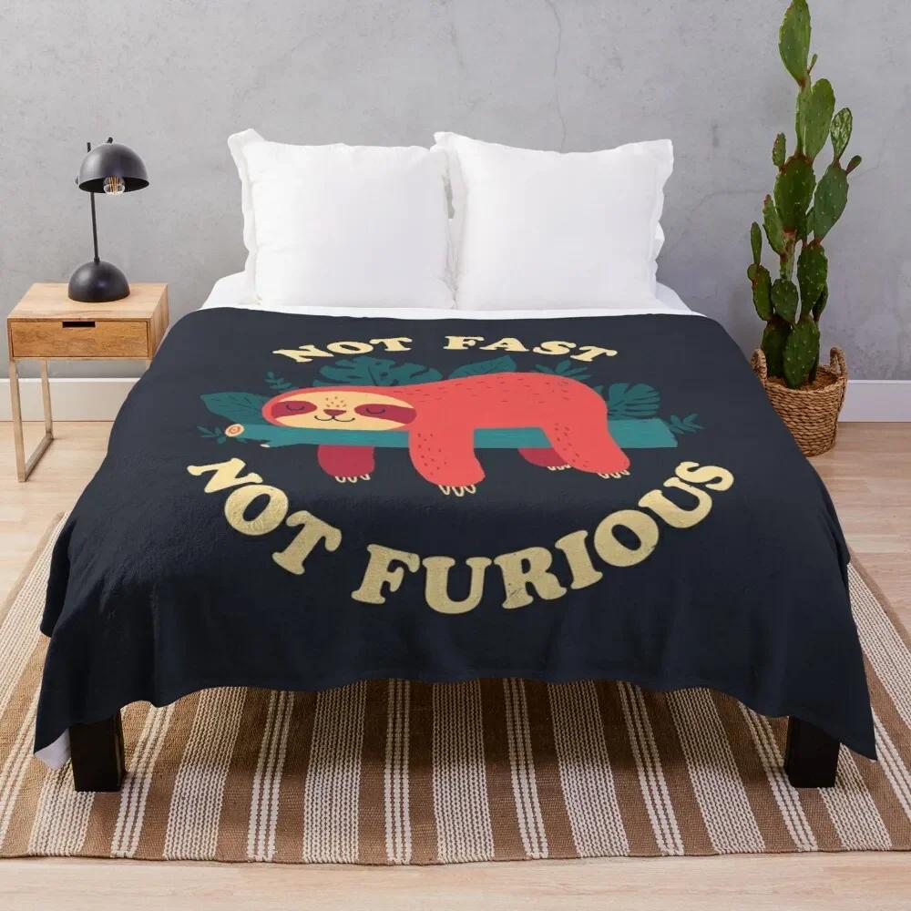 Sloth Flannel Throw Blanket Cute Animals Pattern Blanket for Kids Girls Boys Gifts Warm Lightweight Super Soft for Bed Couch