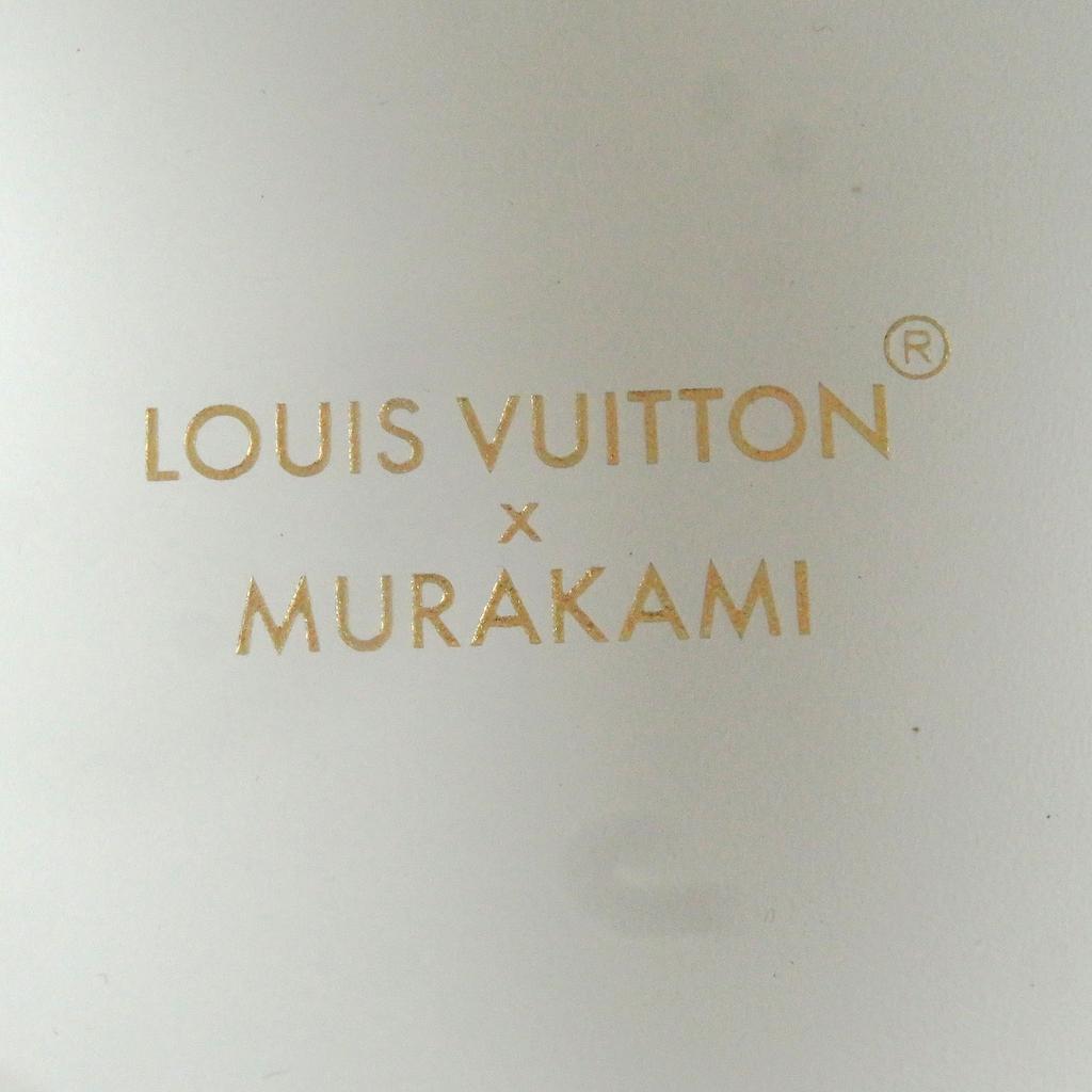Louis Vuitton Low Cut Sneakers Timeout Line Takashi Murakami Panda Monogram Used