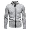 Autumn Men's Zipper Sweatshirt Stand Collar Lightweight Casual Sport Cardigan Comfortable Daily Hoodies