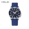Mens Quartz Watches Large Face Diving Style Wrist Watch Luminous Hands Waterproof Watch with Date