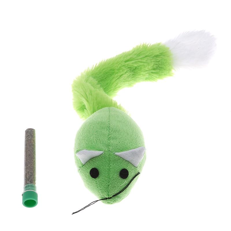 False Long Tail Mouse Cat Catnip Toys Pet Playing Toys