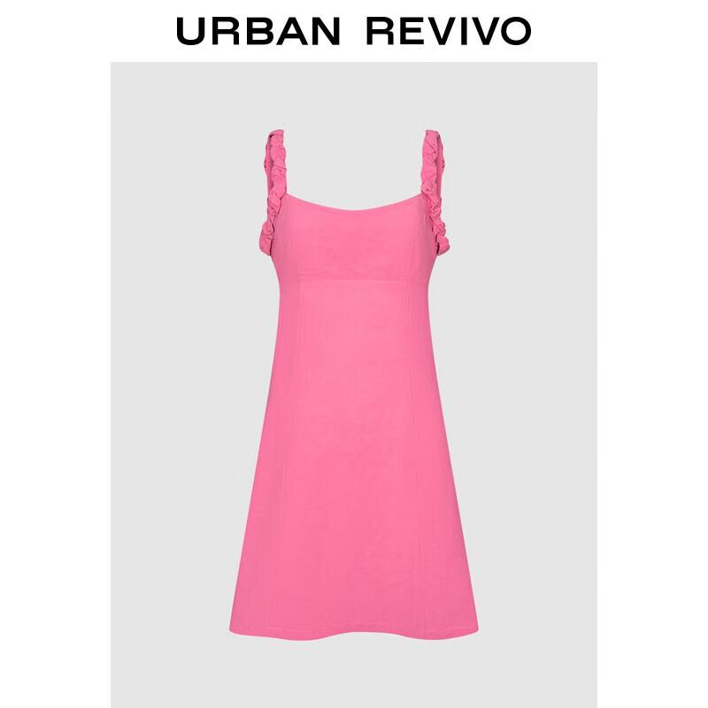 UR2025 Women's Sweet Tie-Waist A-Line Mini Dress