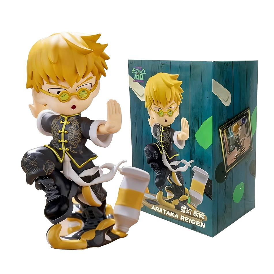 NOVÝ Anime Japonský pan. ONE Vytvořeno mladistvé komiksy Mob Psycho 100 Reigen Arataka Maofu Yingshan PVC Hračka Dárek k narozeninám pro děti