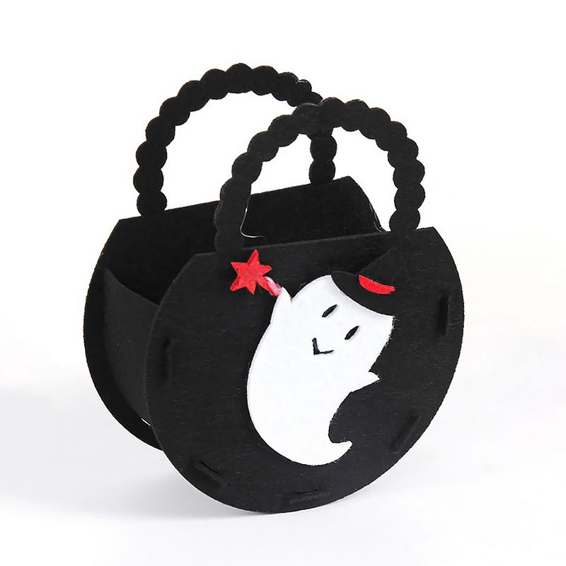 

Halloween Halloween Gift Bags Funny Halloween Candy Bags Cute Witch Shape Candy Tote Bag Trick Or Treat Party Supplies Multicolor C чёрный