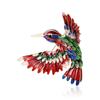 Enamel Hummingbird Brooch for Women Animal Party Gifts Banquet Pins Jewellery Accessories