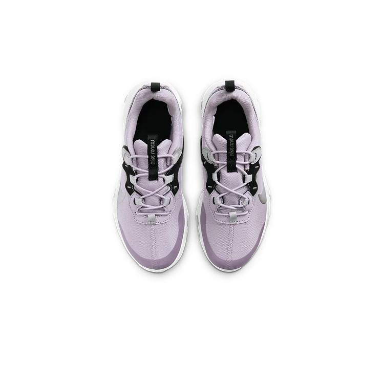 Nike React Element 55 Low top Kids' Running Shoes Light Purple Children Aged 3 7 Years Old CK4082-500