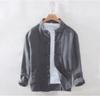 Camisas informales de estilo chino para hombre, camisa tradicional de Kung Fu y Tai Chi, abrigo, traje Tang, chaqueta de uniforme, ropa para hombre