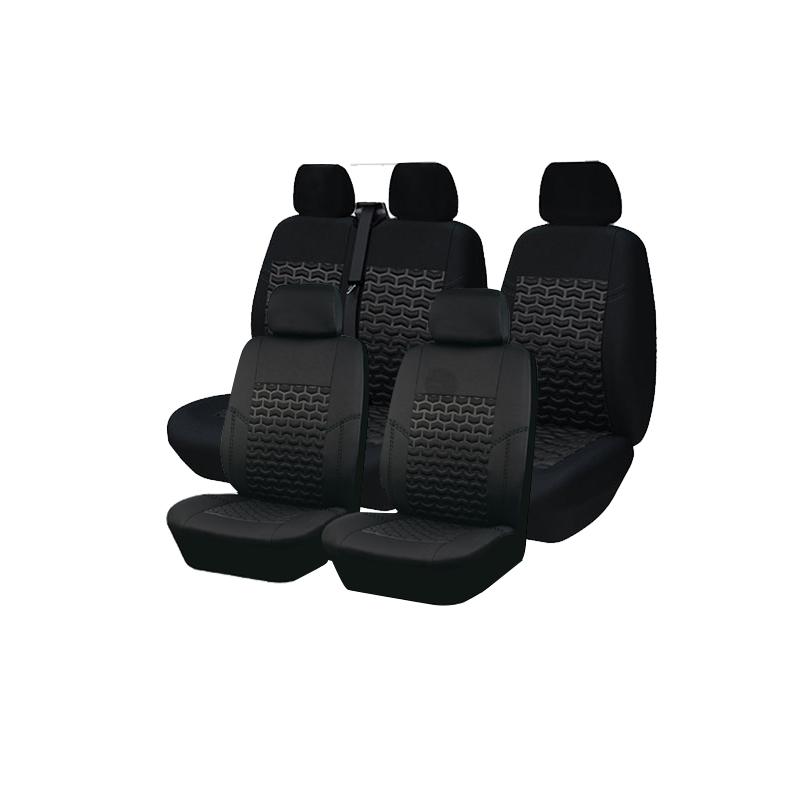 TQ013-2+1 Universal 4mm Sponge Seat Covers Fit For Most Van Truck For Mk6 Transit For Ford Transit For Fiat Ducato For Citroen Relay