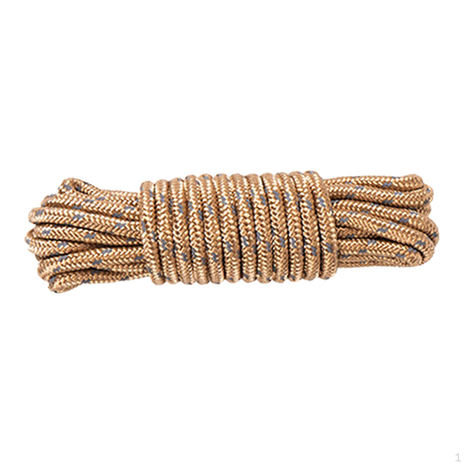 

Tent Rope Camping Cords Towing Lines 16.4ft Lanyard Multifunction Guy Guylines for