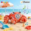 Crawling Crab Bubble Machine Musicautomatic Sensing And Obstacle Avoidance Electrically Powered Bubble Blowing Children'S Toy