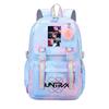 Girls Kpop Hunters Rumi Zoey Mira Printed Backpack Student School Travel Large Capacity Bag